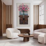 Gerard-Byrne-Timeless-Pink-lilies-contemporary-art-gallery-Dublin-Ireland-interior-design