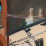 Gerard_Byrne_Summer_Afternoon_at_O'Briens_modern_irish_impressionism_fine_art_gallery_Dublin_Ireland_painting_detail