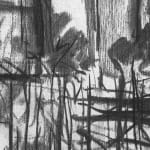 Gerard_Byrne_Not_Alone_modern_irish_impressionism_fine_art_gallery_Dublin_Ireland_charcoal_sketch_detail