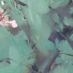 Gerard-Byrne-Winter-Cherry-Blossom-I-irish-modern-impressionism-art-gallery-Dublin-Ireland-painting-detail