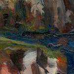 Gerard_Byrne_James_Joyce_Tower_I_modern_irish_impressionism_fine_art_gallery_Dublin_Ireland_painting_detail