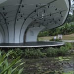 Gerard_Byrne_Blossoms_For_Breakfast_painting_en_plein_air_Artist_in_Residence_Singapore_Botanic_Gardens