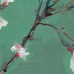 Gerard-Byrne-Winter-Cherry-Blossom-II-irish-modern-impressionism-art-gallery-Dublin-Ireland-painting-detail