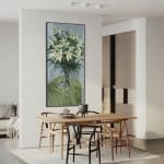 Gerard-Byrne-White-Oriental-Lilies-art-gallery-Dublin-Ireland-interior-design