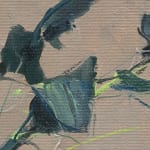 Gerard-Byrne-Eucalyptus-Soft-Shadows-irism-modern-impressionism-art-gallery-Dublin-Ireland-painting-detail