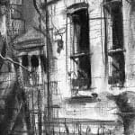 Gerard-Byrne-In-Search-of-Light-Albany-Road-Ranelagh-charcoalogy-exhibition-art-gallery-dublin-ireland-drawing-detail