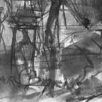 Gerard-Byrne-City-Living-Metro-Cafe-charcoalogy-exhibition-art-gallery-dublin-ireland-drawing-detail-artist-signature