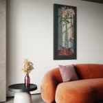 Gerard-Byrne-Let-the-Light-In-II-pink-lilies-contemporary-art-gallery-Dublin-Ireland-interior-design