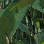 Gerard_Byrne_Firecracker_Heliconia_painting_detail_contemporary_figurative_art_fine_art_gallery_Dublin_Ireland