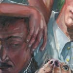 Gerard_Byrne_Escape_From_Reality_contemporary_irish_art_painting_detail