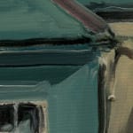 Gerard_Byrne_On_the_Roof_contemporary_impressionism_painting_detail