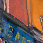 Gerard_Byrne_Behan's_Local_The_Palace_Bar_fine_art_gallery_Dublin_painting_detail
