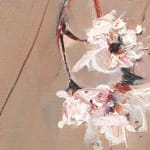 Gerard-Byrne-Winter-Cherry-Blossom-I-irish-modern-impressionism-art-gallery-Dublin-Ireland-painting-detail