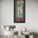 Gerard-Byrne-Let-the-Light-In-II-pink-lilies-contemporary-art-gallery-Dublin-Ireland-interior-design