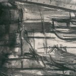 Gerard-Byrne-Misty-Morning-Albert-Bridge-London-charcoalogy-exhibition-art-gallery-dublin-ireland-drawing-detail