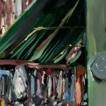 Gerard-Byrne-Joyful-Day-on-Dawson-Street-Dublin-irish-modern-impressionism-art-gallery-Dublin-painting-detail