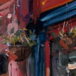 Gerard_Byrne_Dining_Together_Again_Davy_Byrnes_II_modern_irish_impressionism_fine_art_gallery_Dublin_Ireland_painting_detail