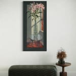 Gerard-Byrne-Let-the-Light-In-II-pink-lilies-contemporary-art-gallery-Dublin-Ireland-interior-design