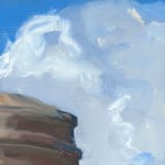 Gerard-Byrne-Last-Days-of-Summer-Seapoint-irish-modern-impressionism-art-gallery-Dublin-painting-detail