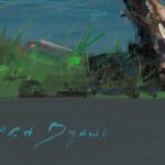Gerard_Byrne_Emerald_Blue_Dalkey_Island_modern_irish_impressionism_art_gallery_dublin_detail_artist_signature