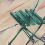 Gerard_Byrne_Park_Chairs_New_York_II_modern_irish_impressionism_painting_detail_fine_art_gallery_dublin_Ireland