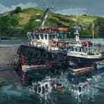Gerard-Byrne-Fishing-Boats-Union-Hall-West-Cork-irish-seascape-art-gallery-Dublin-Ireland