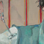 Gerard_Byrne_There_She_Goes_art_gallery_Dublin_painting_detail