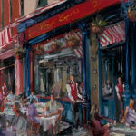 Gerard_Byrne_Dining_Together_Again_Davy_Byrnes_II_modern_irish_impressionism_fine_art_gallery_Dublin_Ireland