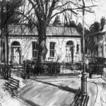 Gerard_Byrne_The_Ash_on_Ashfield_Road_contemporary_impressionism_plein_air_charcoal_painting