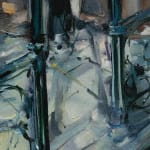 Gerard-Byrne-Grand-Old-Lady-Shelbourne-Hotel-irish-modern-impressionism-art-gallery-Dublin-painting-detail