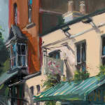 Gerard_Byrne_Summer_Afternoon_at_O'Briens_modern_irish_impressionism_fine_art_gallery_Dublin_Ireland_painting_detail