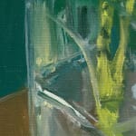 Gerard_Byrne_Curious_Leaves._Baby_Monstera_II_modern_irish_impressionism_painting_detail_fine_art_gallery_Dublin_Ireland