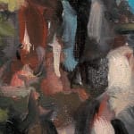 Gerard_Byrne_Afternoon_in_Rathmines_fine_art_print_contemporary_impressionism_painting_detail