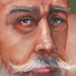 Gerard_Byrne_Bring_Home_the_Bacon_contemporary_figurative_art_gallery_Dublin_Ireland_painting_detail