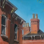 Gerard_Byrne_Dartmouth_Road_in_Bright_Spring_Sunshine_modern_impressionism_fine_art_gallery_dublin_Ireland_painting_detail
