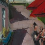 Gerard_Byrne_Dining_Alfresco_in_Dingle_modern_irish_impressionism_painting_detail