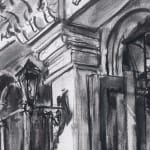 Gerard-Byrne-Afternoon-Bliss-Finnegans-of-Dalkey-charcoalogy-exhibition-art-gallery-dublin-ireland-drawing-detail