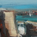 Gerard_Byrne_James_Joyce_Tower_I_modern_irish_impressionism_fine_art_gallery_Dublin_Ireland_painting_detail