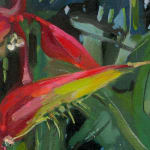 Gerard_Byrne_Lobster_Claw_contemporary_figurative_art_painting_detail
