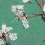 Gerard-Byrne-Winter-Cherry-Blossom-II-irish-modern-impressionism-art-gallery-Dublin-Ireland-painting-detail