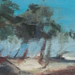 Gerard_Byrne_James_Joyce_Tower_I_modern_irish_impressionism_fine_art_gallery_Dublin_Ireland_painting_detail