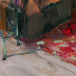 Gerard-Byrne-Doheny-&-Nesbitt-Spring-2024-irish-modern-impressionism-art-gallery-Dublin-painting-detail