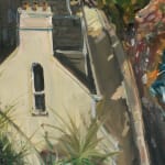 Gerard_Byrne_Before_the_Light_Goes_Vico_Road_Dalkey_painting_detail_contemporary_impressionism_fine_art_gallery_Dublin_Ireland