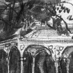 Gerard-Byrne-Walk-Along-the-Swan-Lake-Singapore_Botanic-Gardens-charcoalogy-exhibition-art-gallery-dublin-ireland-drawing-detail