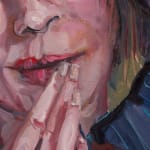 Gerard_Byrne_In_the_Air_Tonight_contemporary_figurative_art_painting_detail