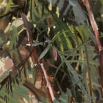 Gerard_Byrne_Indoor_Jungle_contemporary_impressionism_painting_detail
