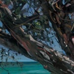 Gerard_Byrne_Deep_Turquoise_Dalkey_Island_contemporary_impressionism_painting_detail