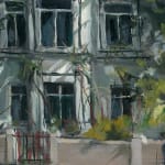Gerard_Byrne_Caribbean_Dreams_Sandycove_III_painting_detail_contemporary_impressionism_fine_art_gallery_Dublin_Ireland