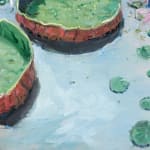 Gerard_Byrne_Blossoms_For_Breakfast_contemporary_impressionism_painting_detail_Singapore_Botanic_Gardens