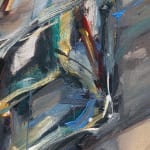 Gerard-Byrne-Winter-Cherry-Blossom-I-irish-modern-impressionism-art-gallery-Dublin-Ireland-painting-detail
